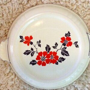 ANTIQUE Hall Casserole Dish, 1940's, Radiance Casserole, Ceramic, Collectible